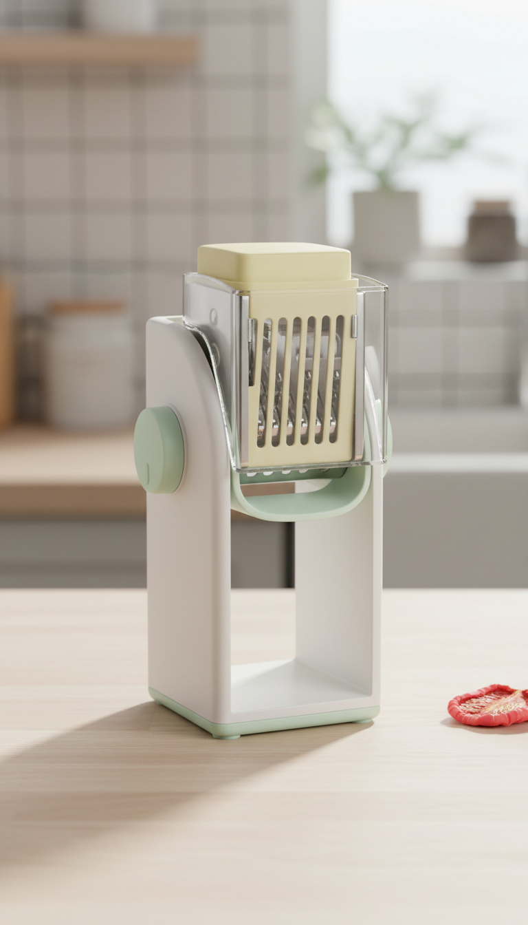 Kitchen Gadget with Safety Guard