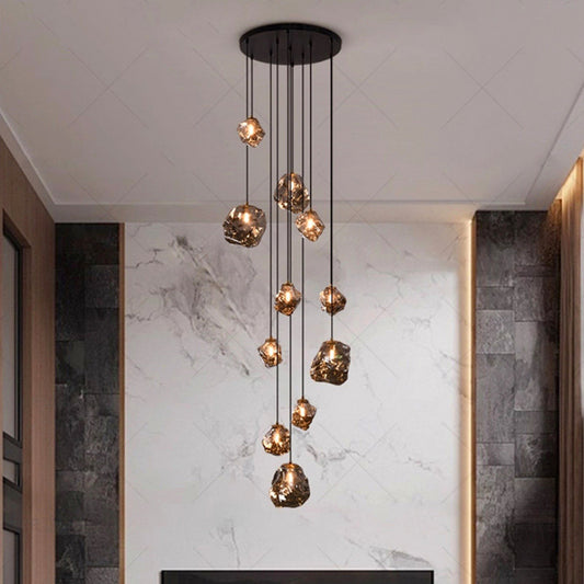 Adjustable multi-head pendant light main view