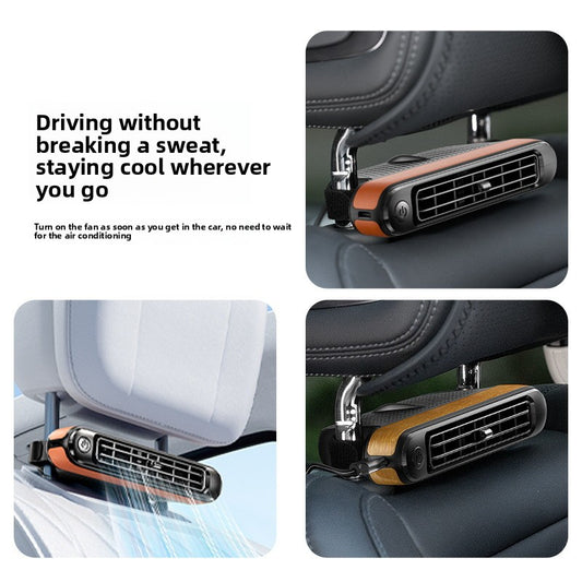 USB Bladeless Car Seat Fan