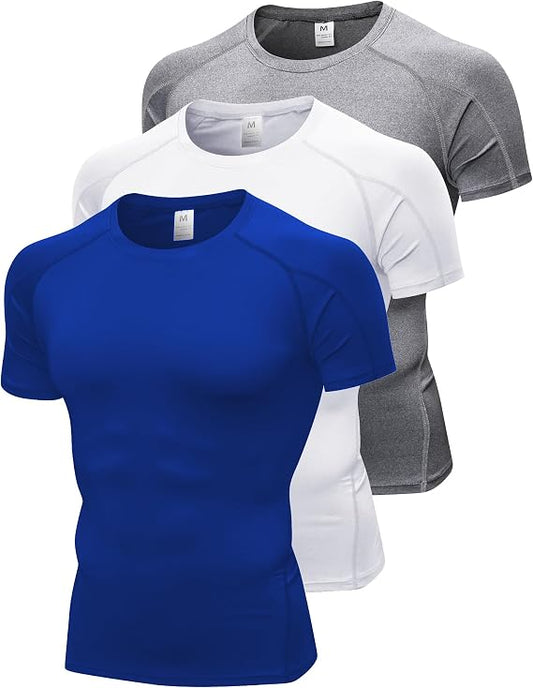 Men's Compression T-Shirt – Slim Fit Athletic Top